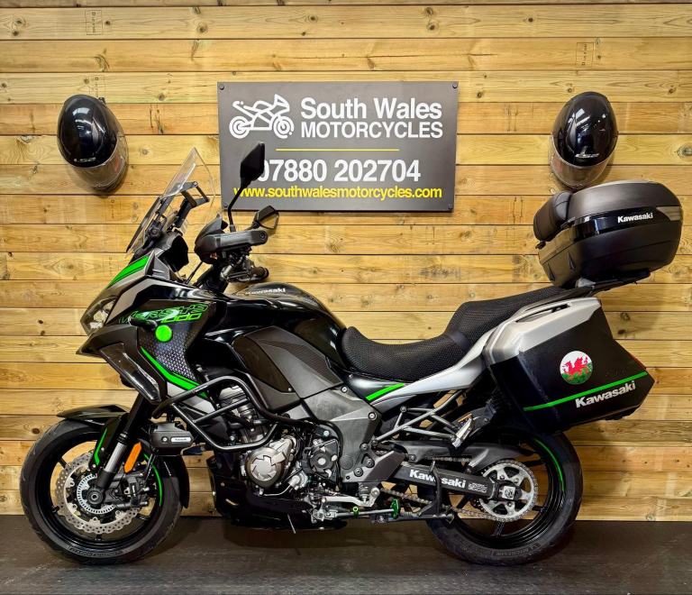 Kawasaki KLZ1000 Versys : 2024 model : just 7766 miles 