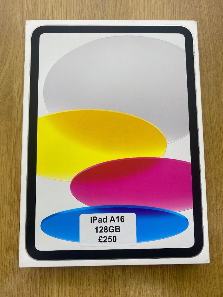 Apple iPad A16 128GB Tablet – Brand New in Box