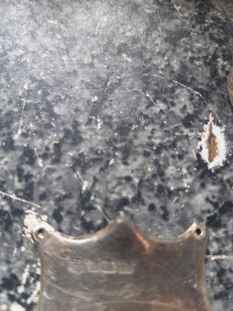 925 Silver Piece - Grey, Fair Condition