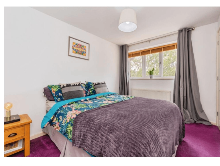 Double bed and Casper mattress 