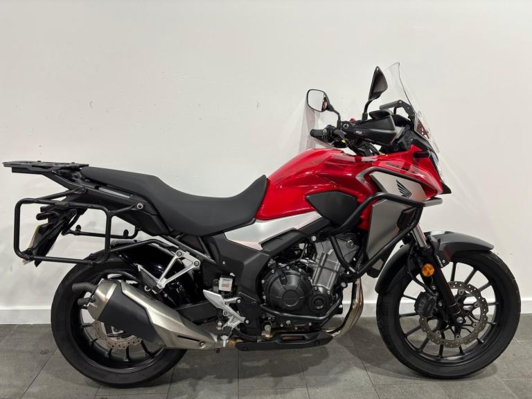 2019 Honda CB500X Adventure, Crash Bars, Hugger, Pannier & Rails, Rear Carrier