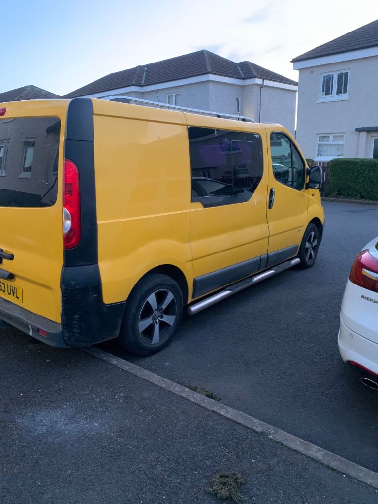 Vauxhall vivaro 6 speed potential camper van 