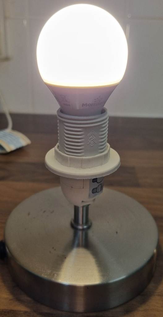 New Unused E14 Mini Globe LED Light Bulb | Warm White 2700K 5.4W 470lm SES | LS2 Uni of Leeds