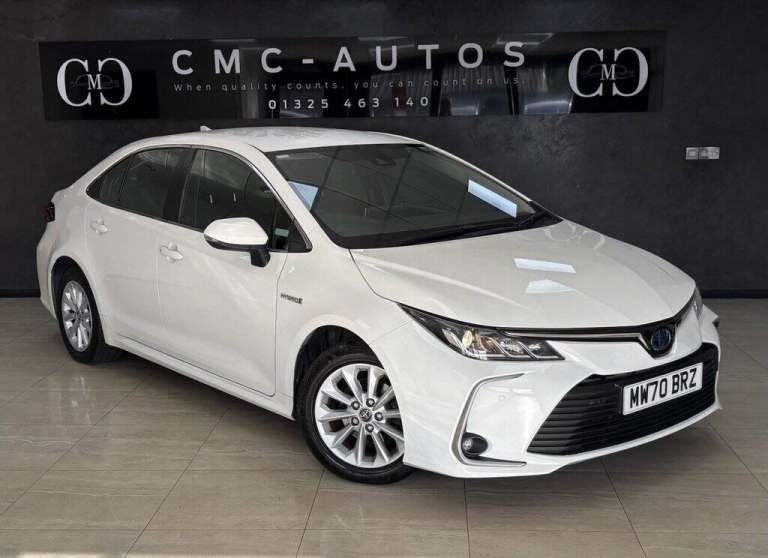 2020 Toyota Corolla 1.8 VVT-h GPF Icon Tech Saloon 4dr Petrol Hybrid CVT Euro 6 (s/s) (122 ps) Sa...