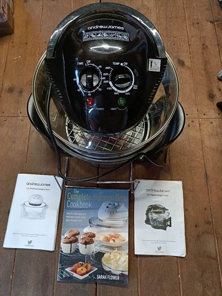Andrew James premier 12 ltr electric Halagen oven used once.