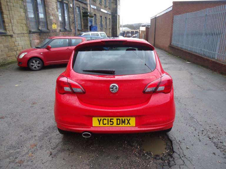 VAUXHALL CORSA 1.4 i ecoTEC Limited Edition Red Manual Petrol 2015