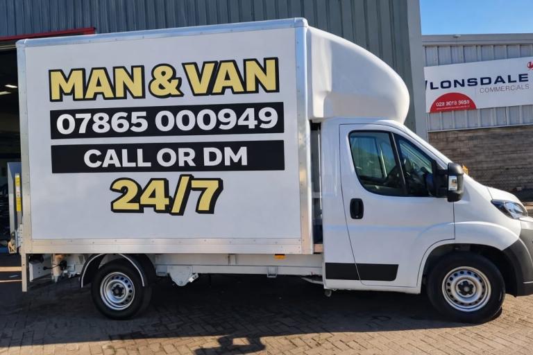 SAME DAY ANYTIME CHEAP & LOCAL MAN WITH VAN HOUSE REMOVAL SOFA AND BED DELIVERY 24/7 FREE QOUETS 