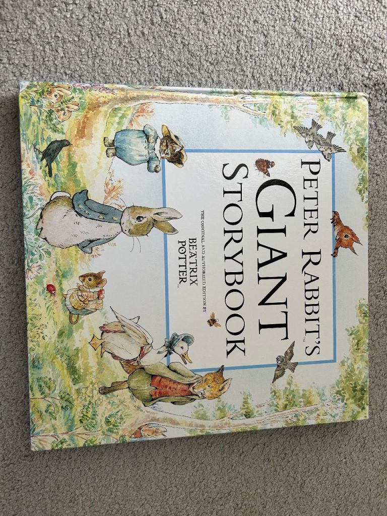 Peter rabbits giant storybook 