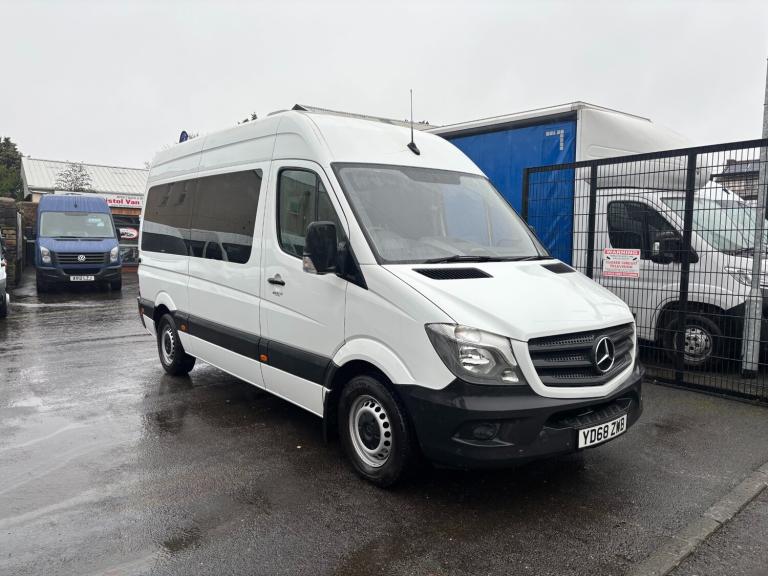 2018 Mercedes-Benz Sprinter  2.1 314 CDI TL14 Tourer Double Cab 5dr Diesel G-Tronic RWD MWB High ...