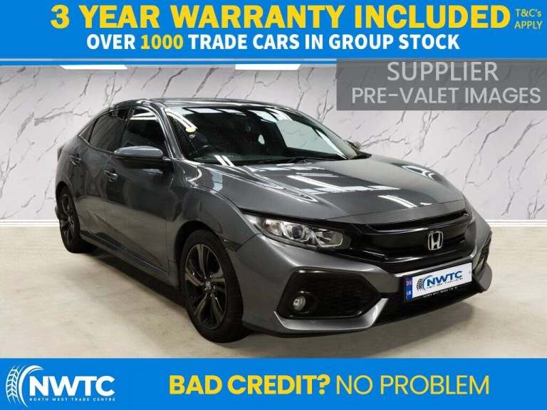 2018 Honda Civic 1.0 VTEC Turbo SR Hatchback 5dr Petrol Manual Euro 6 (s/s) (126 ps) 1 FORME Hatc...