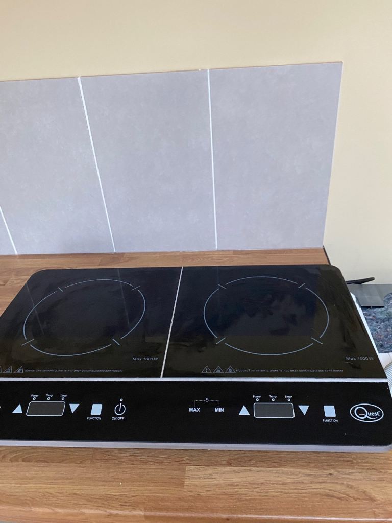 Quest Double Digital Induction Hob 