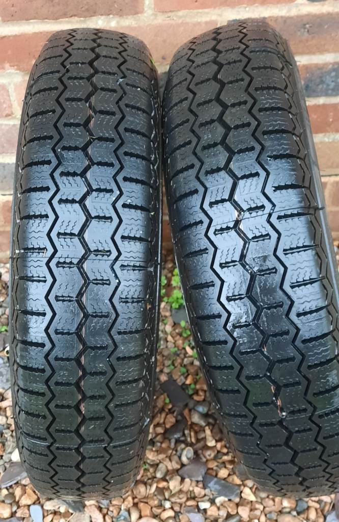 Pair Michelin 165 SR 14 ZX Unused new Old Stock