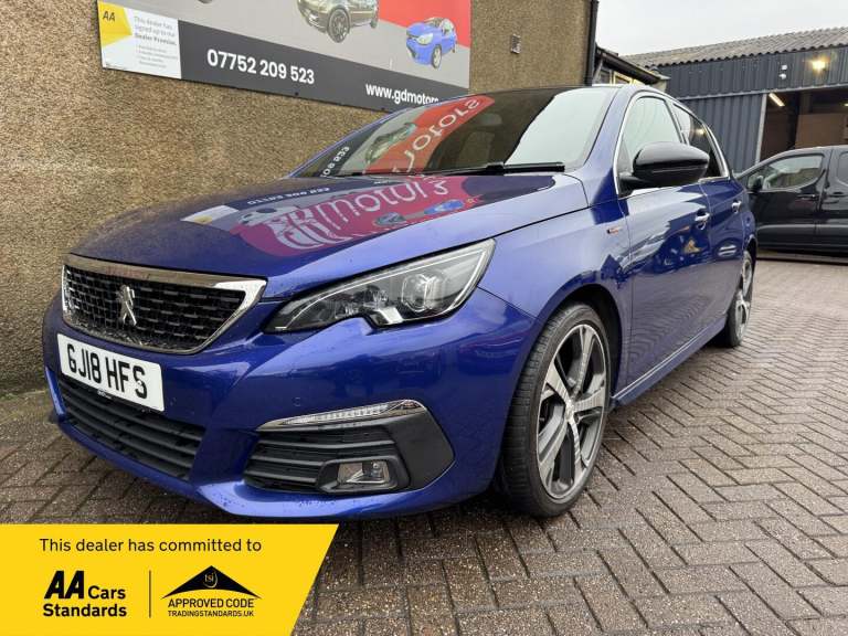 2018 Peugeot 308 1.5 BlueHDi 130 GT Line 5dr HATCHBACK DIESEL Manual