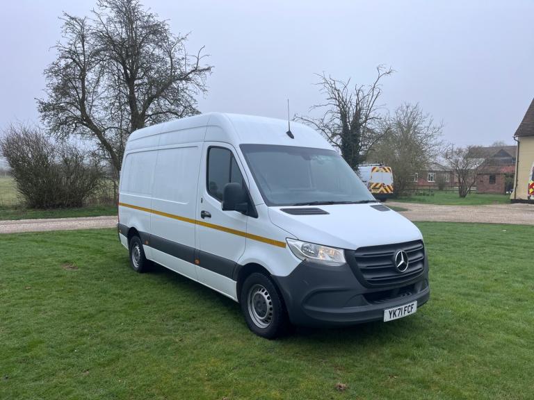 MERCEDES SPRINTER 316 - RWD - MWB - H/R -  WORKSHOP VAN - EURO 6  - NO VAT 