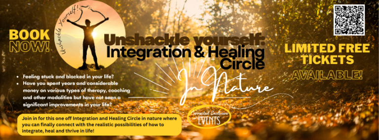 Unshackle Yourself: Integration and Healing Circle-Sunday,26 July @ 7-9pm, Wallington.