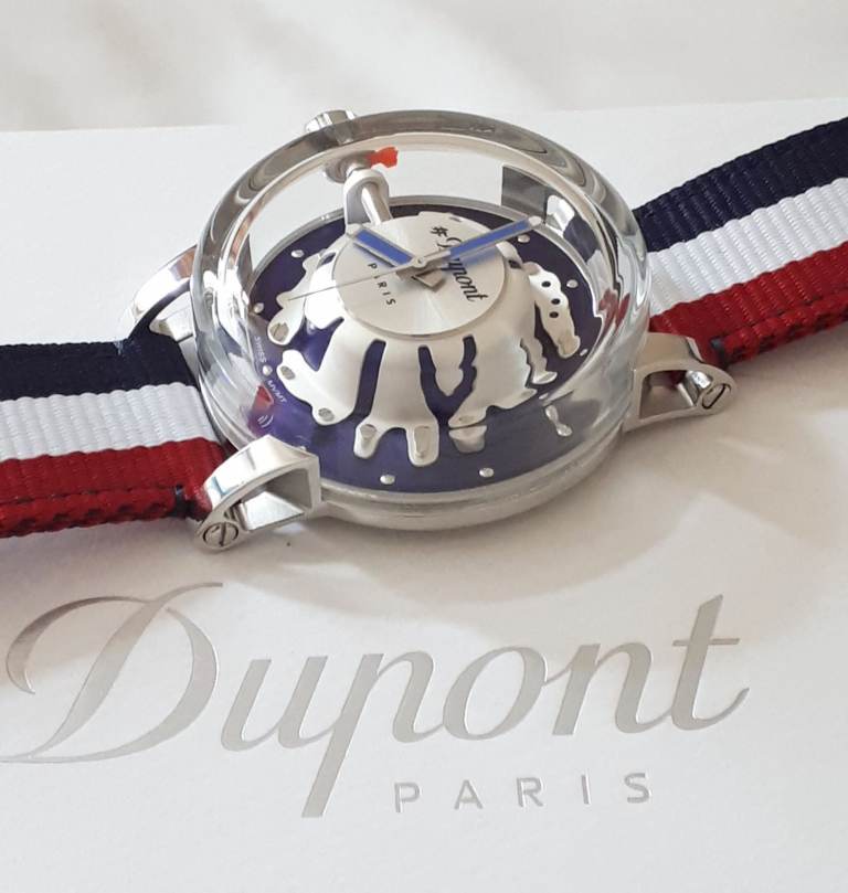 S.T. Dupont Watch: Swiss mvmt: MINT Rare: M/43mm: Mod: 065111, 2yr Warranty, Box & Papers