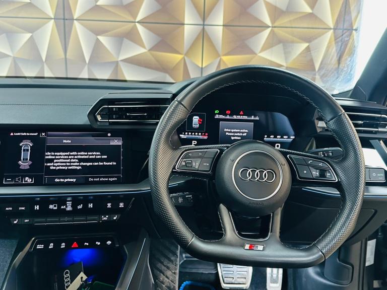 2024 Audi A3 1.5 TFSI 30 S line S Tronic Euro 6 (s/s) 4dr SALOON Petrol Automatic