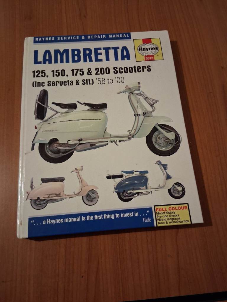 Lambretta workshop manual Haynes