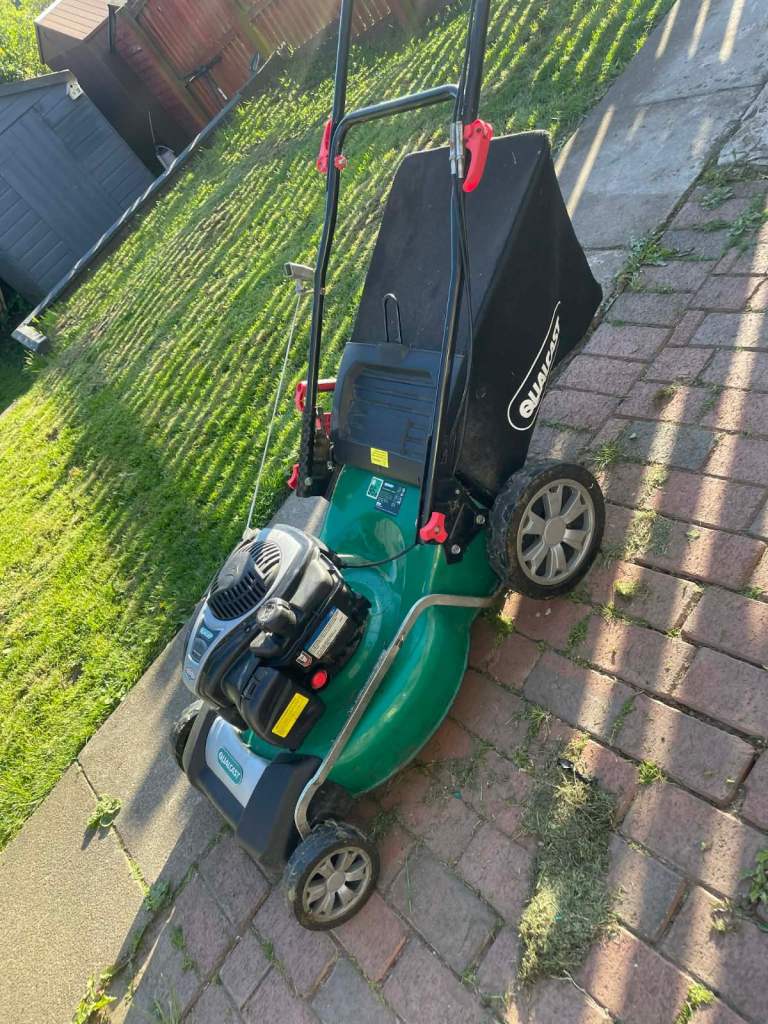 Qualcast petrol lawnmower 