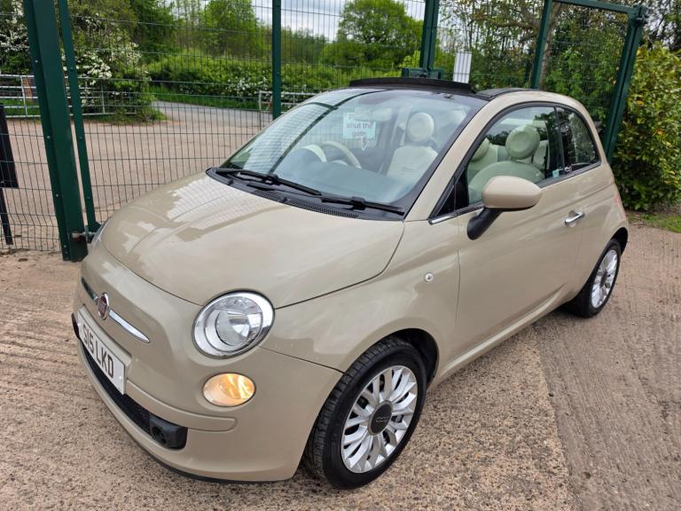 2014 Fiat 500 1.2 Lounge 2dr [Start Stop] CONVERTIBLE Petrol Manual