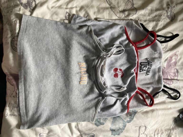 Primark Women's Crop Tops - Size L, Good Condition