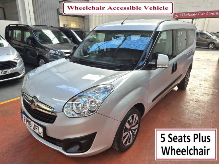  Vauxhall Combo WHEELCHAIR ACCESSIBLE  1.3 CDTI  Euro 6 Diesel