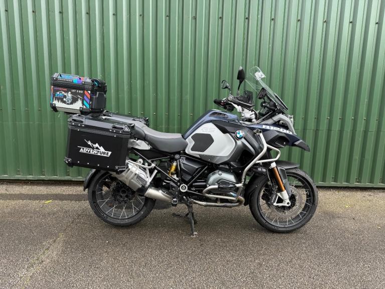 BMW R1200GS Adventure TE Low Chassis 2016 Ocean Blue Full Luggage 31k FSH