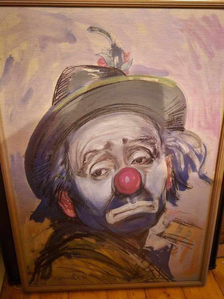 Sad clown 