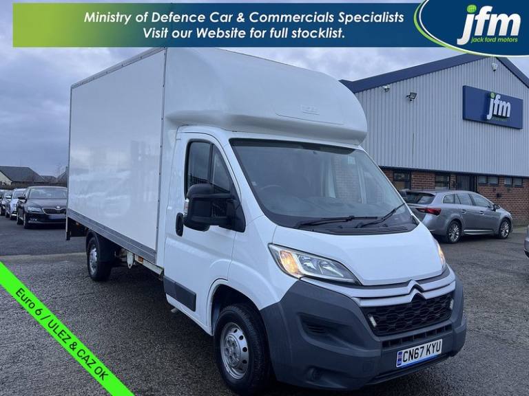 2018 Citroen Relay 2.0 BlueHDi 35 L3 Chassis Cab Luton with Tail Lift Chassis Cab Diesel Manual