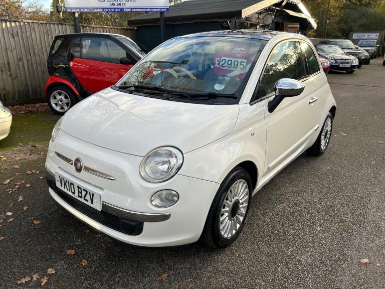 2010 Fiat 500 1.2 Lounge Hatchback 3dr Petrol Manual Euro 5 (s/s) (69 bhp)