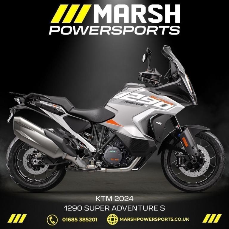 KTM 1290 Super Adventure S Sliver 2024 - KTM Main Dealer - 3000 OFF! 