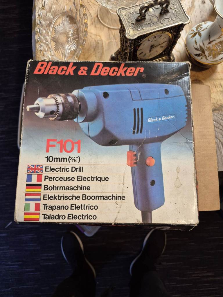 Vintage black and decker drill