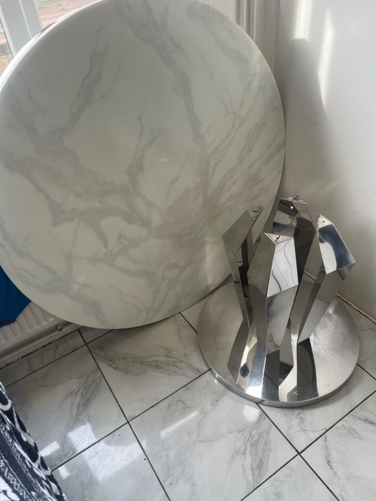 Marble table