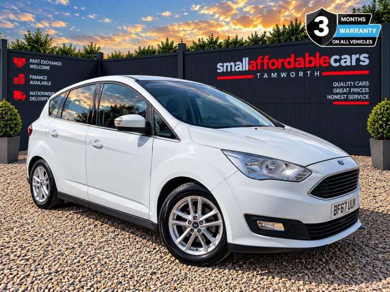2017 Ford C-Max 1.0T EcoBoost Zetec Euro 6 (s/s) 5dr MPV Petrol Manual