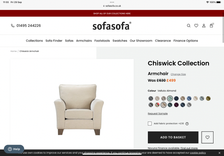 Chiswick collection armchair 