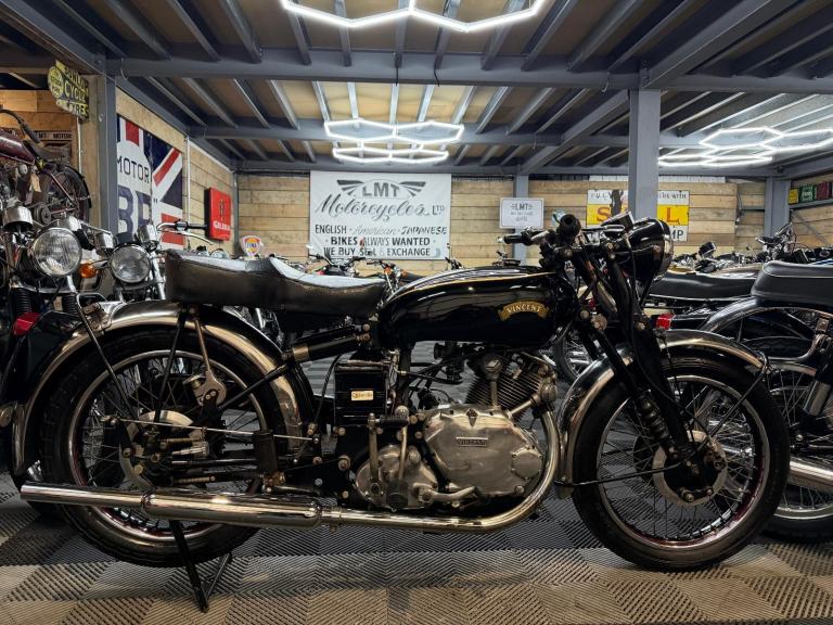 1950 VINCENT COMET 500, MATCHING NUMBERS EXAMPLE, READY TO USE, PX 