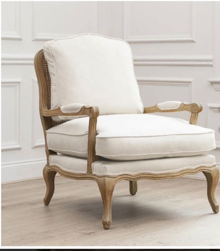 BNWT FRENCH LOUIS STYLE ARMCHAIR