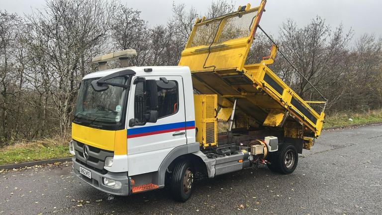 2012 (62) MERCEDES ATEGO 816 TIPPER. 7.5 TON GWV. THOMPSON STEEL BODY