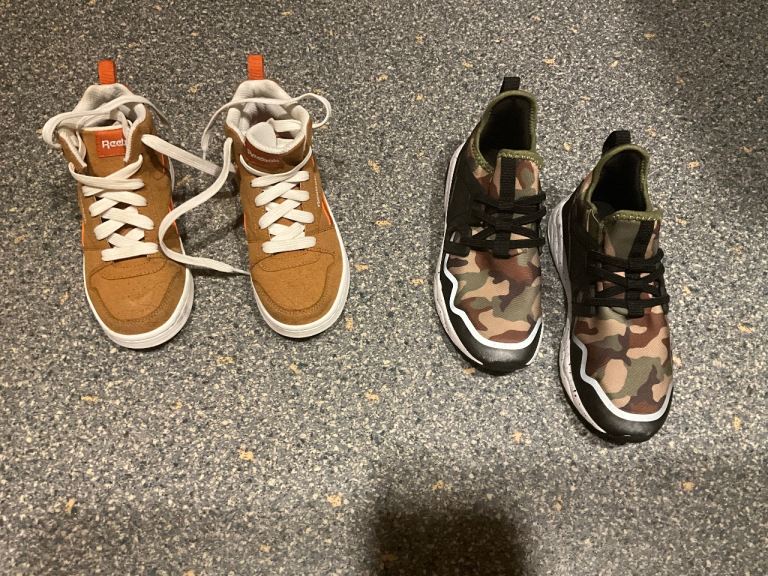 REEBOK ROYAL PRIME & Next shoes size UK 12.5 ( BUNDLE ) in IMMACULATE CLEAN CONDITION.