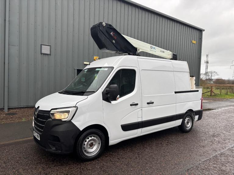 2022 (22) RENAULT MASTER LM35 2.3 145 CHERRY PICKER MEWP ACCESS PLATFORM VAN