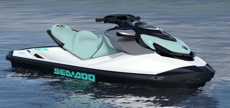 Sea-Doo GTI 130 — White / Neo Mint