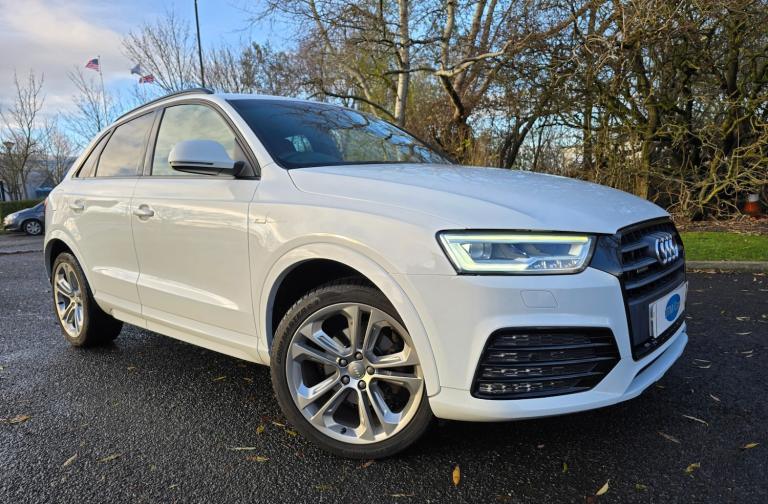 2017 Audi Q3 2.0 TDI [184] Quattro S Line Plus 5dr S Tronic, HEATED LEATHER, SAT NAV ETC ESTATE D...