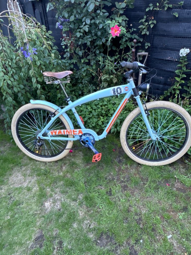 MCM Bici Wiamea Cruiser Bike – Light Blue, Good Condition