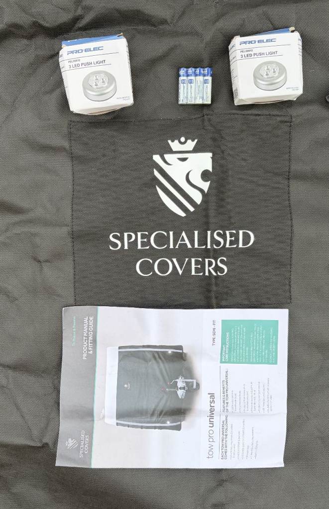 CARAVAN WINDOW COVER NEW TOW PRO UNIVERSAL IN PACKET ONLY £190, CAN POST