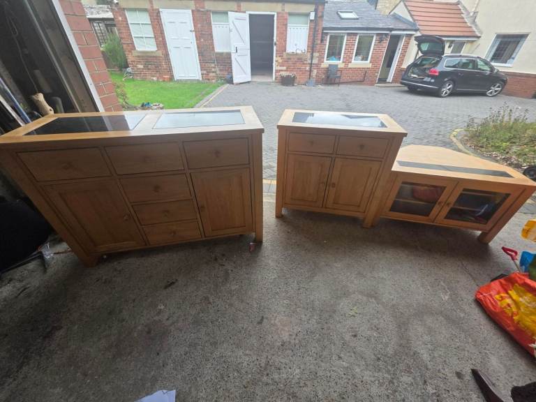 Set of 3 Cabinets for household