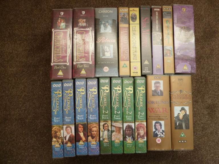 VHS Video Tape Bundle Job Lot - 50 VHS TAPES from The 90's (TV / Comedy / Films)