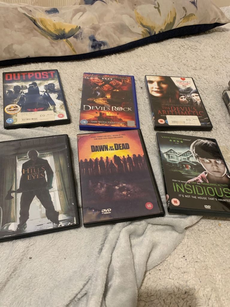 horror dvds 
