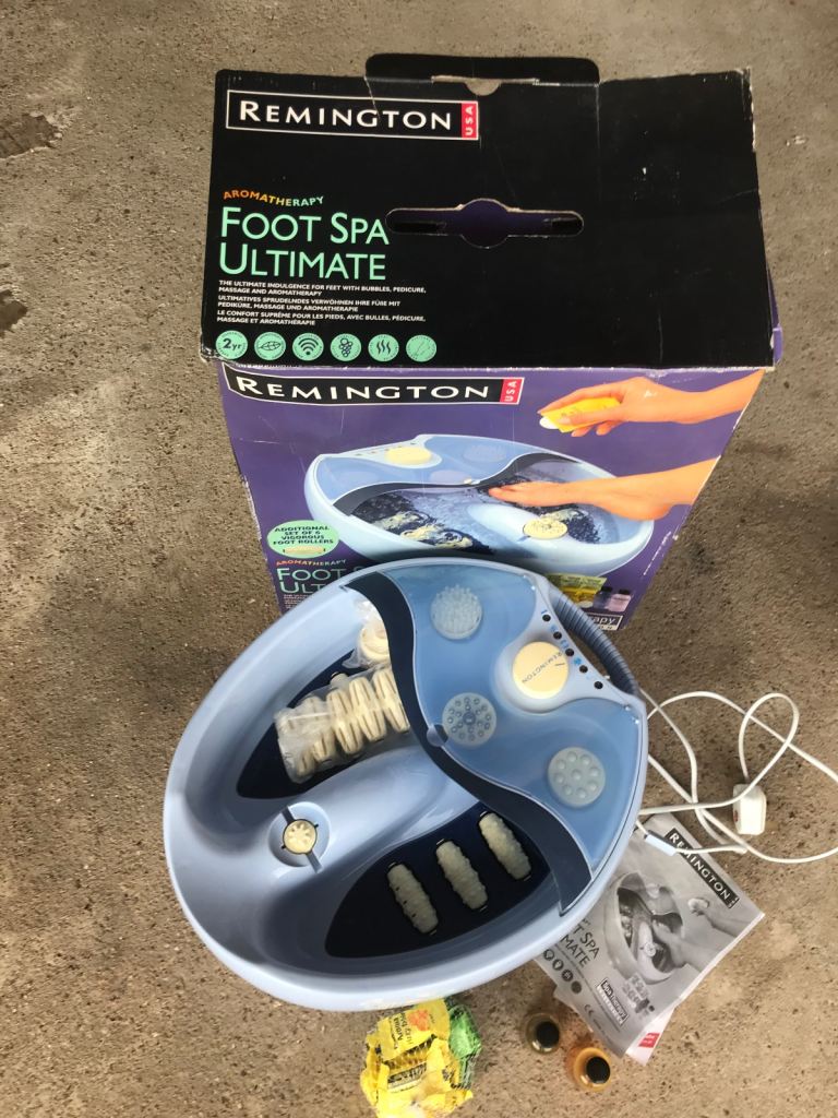 Remington ultimate aromatherapy foot spa - final price reduction