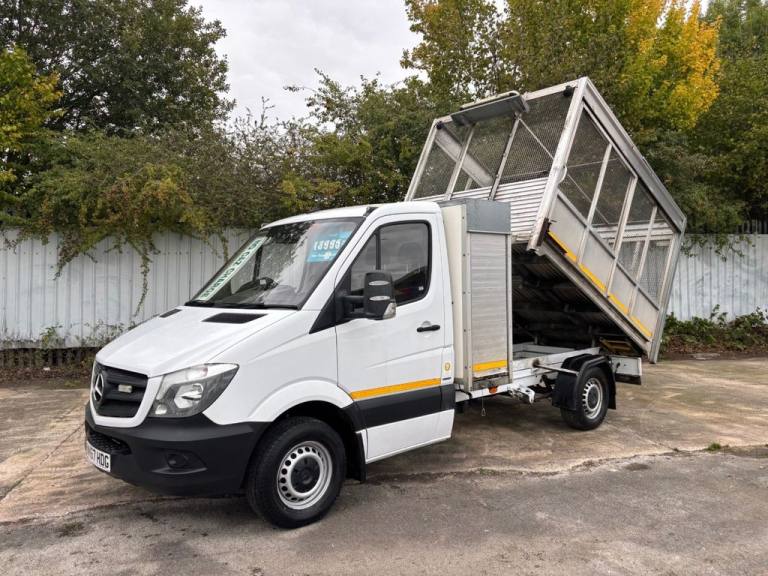 2018 67 MERCEDES-BENZ SPRINTER 2.1 314 CDI TIPPER CAGED 2DR DIESEL MANUAL RWD L1