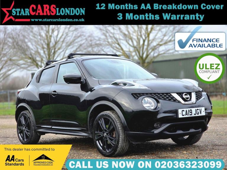 2019 Nissan Juke 1.6 Tekna XTRON Euro 6 5dr HATCHBACK Petrol Automatic